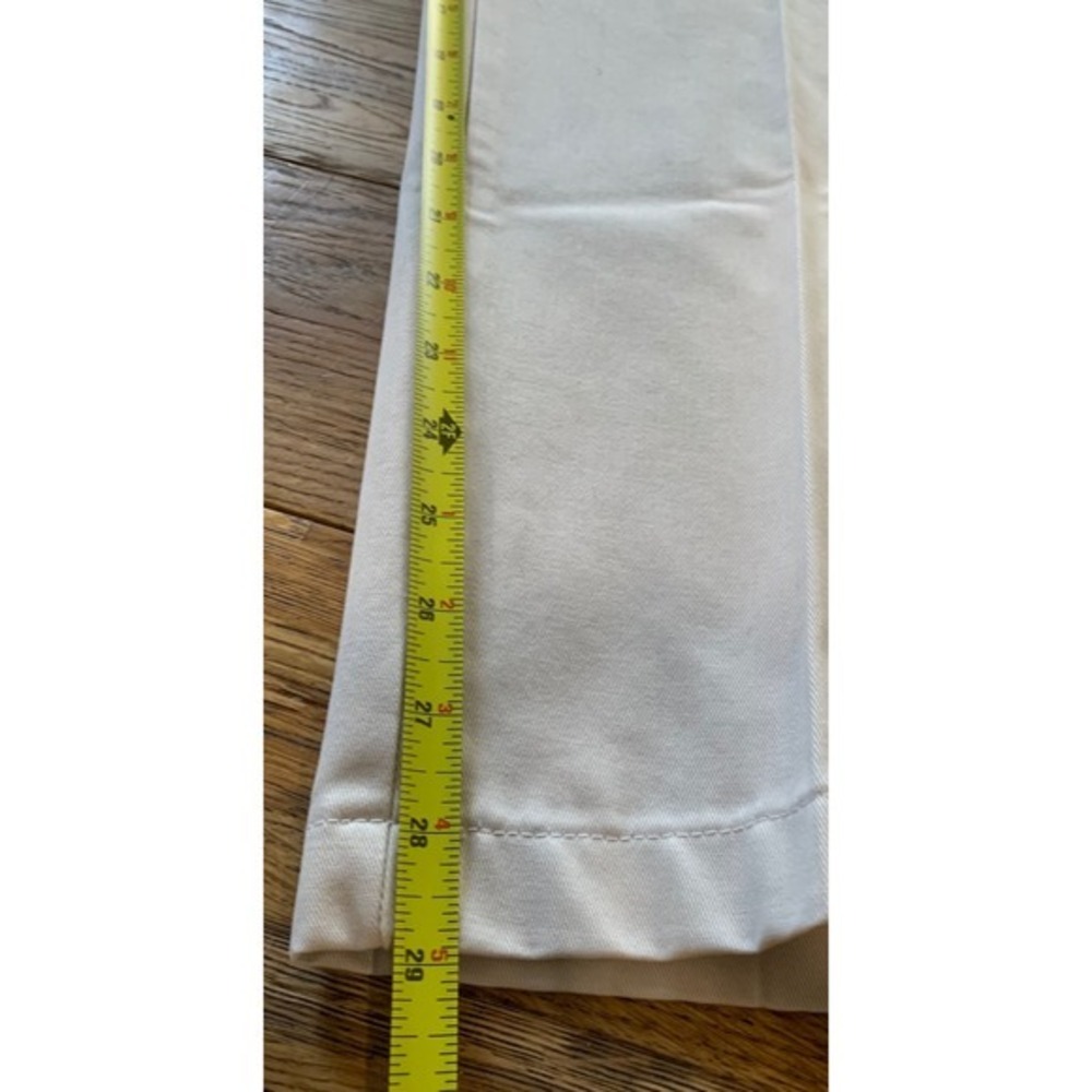 2 Pair-Lands End Traditional Fit Chino Straight Leg Flat Front Preppy Classic-38 - Picture 4 of 15